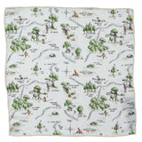 Disney Winnie the Pooh Map Pocket Square - Cufflinks.com - Flyclothing LLC