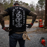 Don't Tread On My Freedom Men's T-Shirt - DIRTY COWBOY USA - Flyclothing LLC