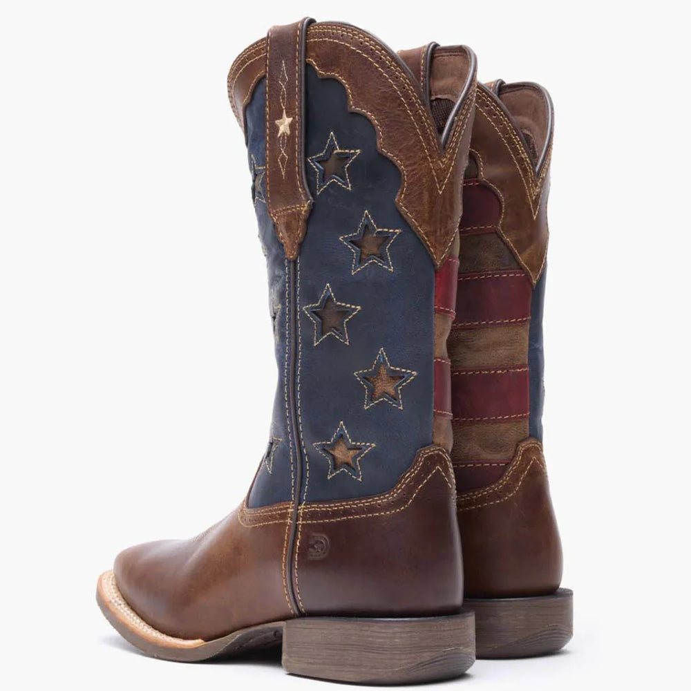 Durango® Lady Rebel Pro Women's Vintage Flag Western Boot - Durango - Flyclothing LLC