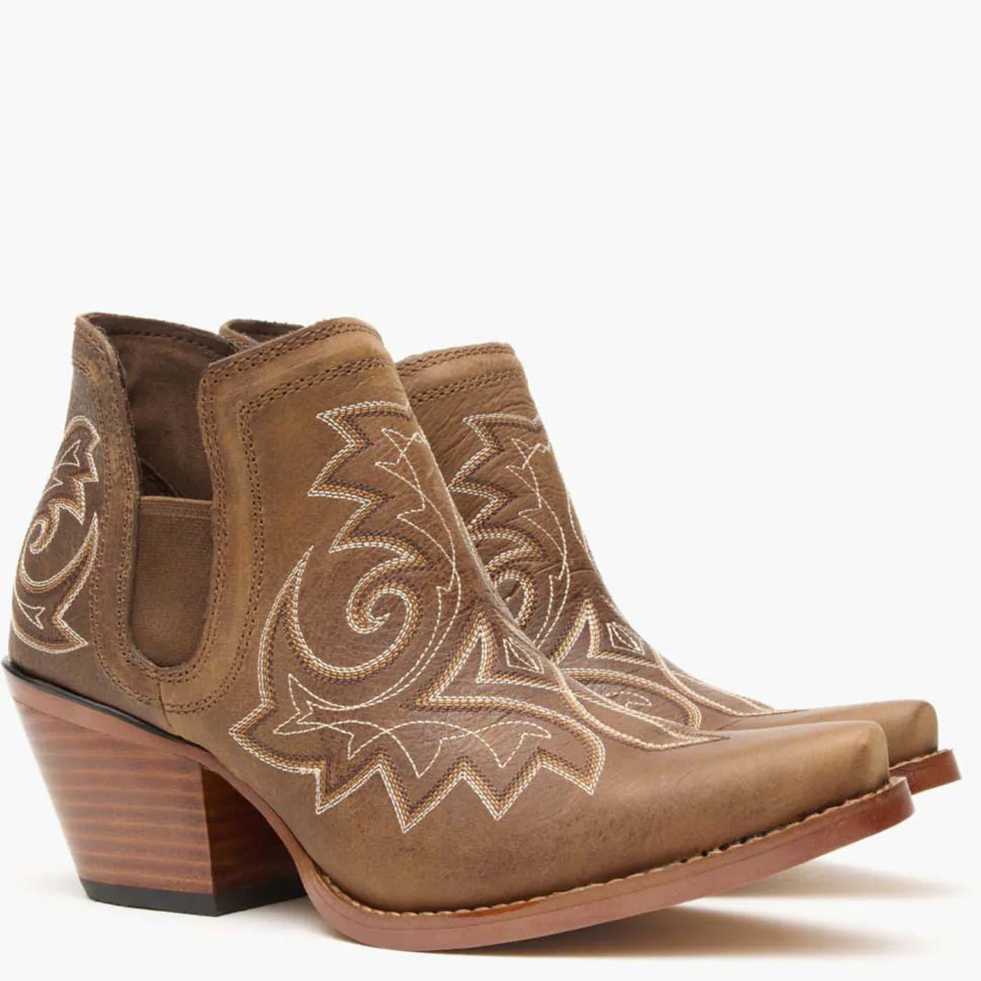 Crush by Durango® Women's Coffee Brown Western Fashion Bootie - Durango - Flyclothing LLC