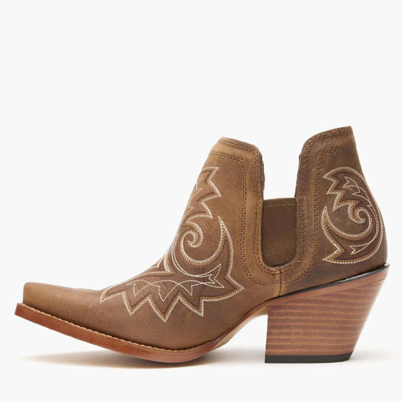 Crush by Durango® Women's Coffee Brown Western Fashion Bootie - Durango - Flyclothing LLC