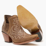 Crush by Durango® Women's Coffee Brown Western Fashion Bootie - Durango - Flyclothing LLC