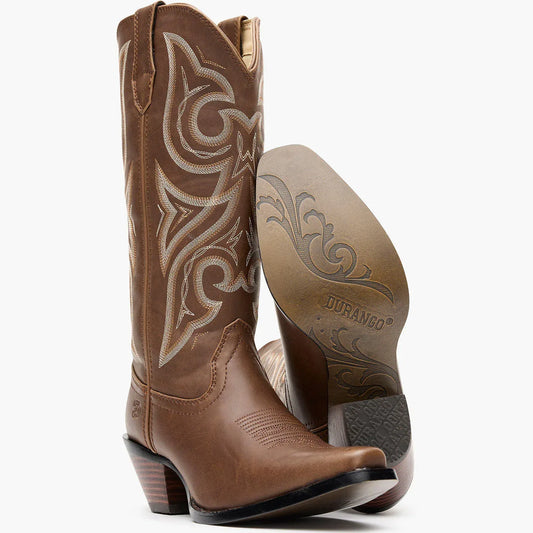 Durango Womens Crush Western Boot Milk Chocolate - Durango - Flyclothing LLC