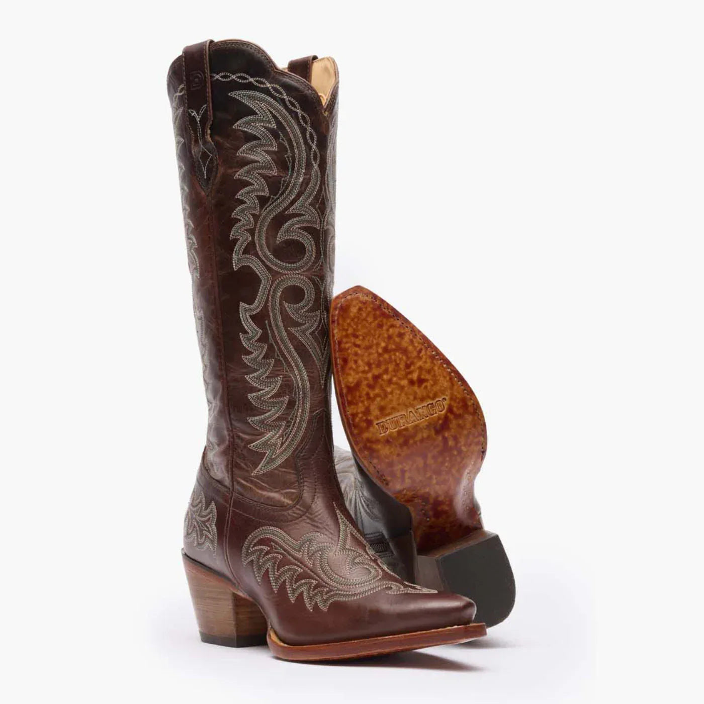 Durango Womens Crush Tall Western Boot Mahogany - Durango - Flyclothing LLC