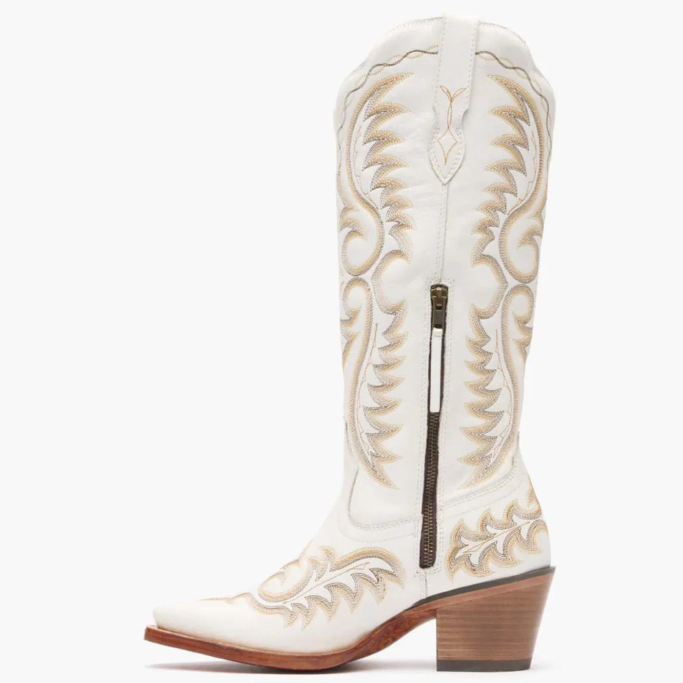 Durango Womens Crush Tall Western Boot Ivory - Durango - Flyclothing LLC