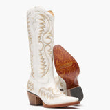 Durango Womens Crush Tall Western Boot Ivory - Durango - Flyclothing LLC