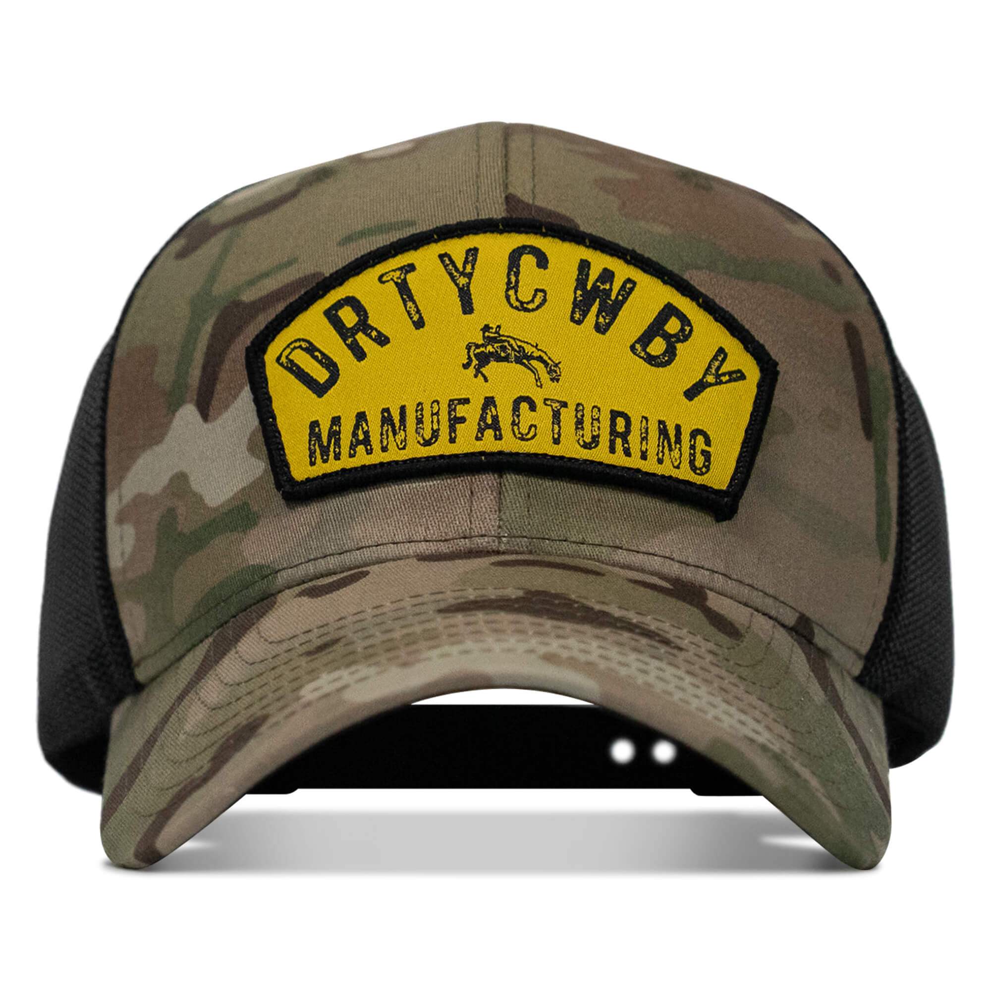 Original DRTYCWBY Branded Patch Snapback Hat - DIRTY COWBOY USA - Flyclothing LLC
