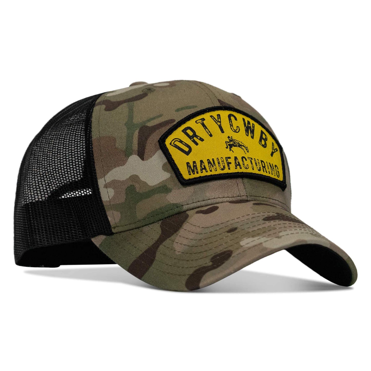 Original DRTYCWBY Branded Patch Snapback Hat - DIRTY COWBOY USA - Flyclothing LLC