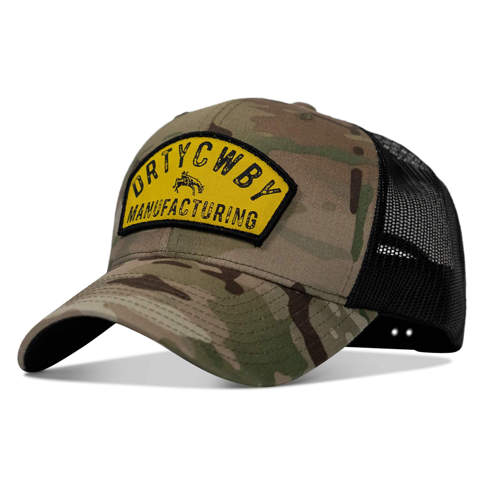 Original DRTYCWBY Branded Patch Snapback Hat - DIRTY COWBOY USA - Flyclothing LLC