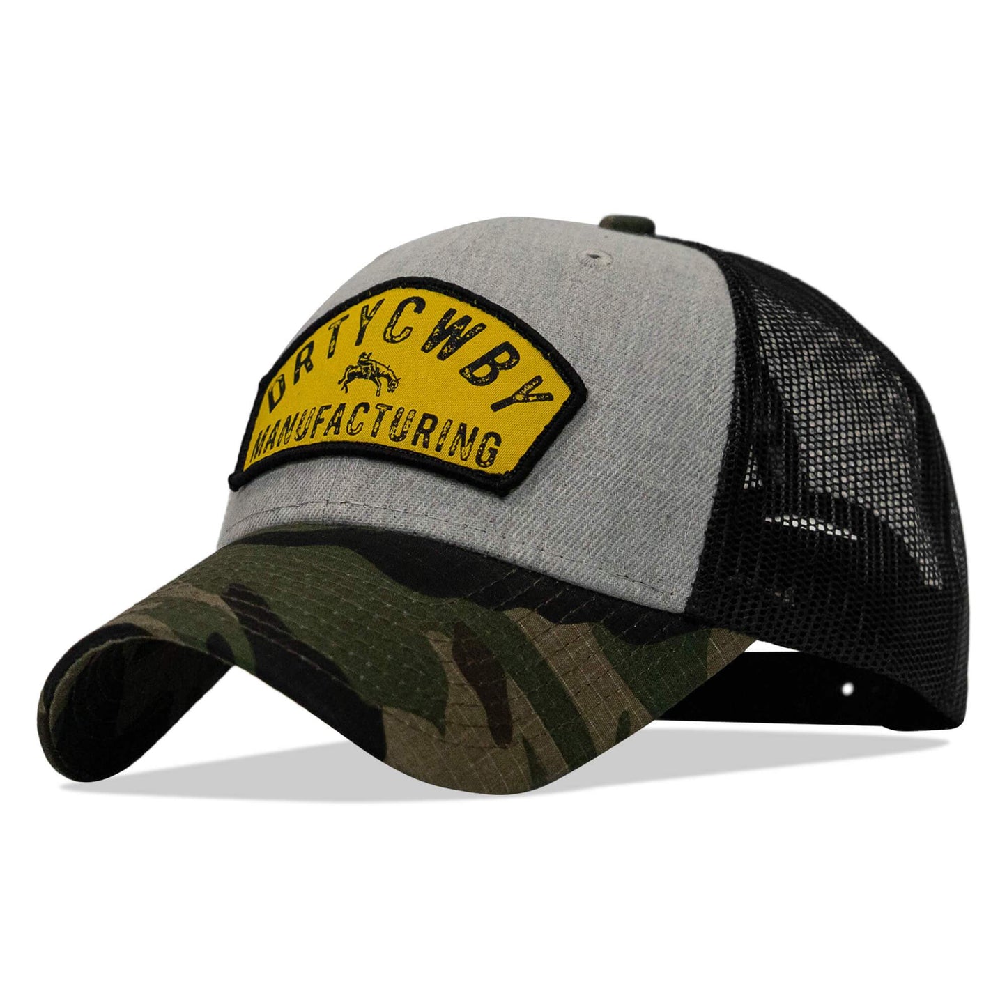 Original DRTYCWBY Branded Patch Snapback Hat - DIRTY COWBOY USA - Flyclothing LLC
