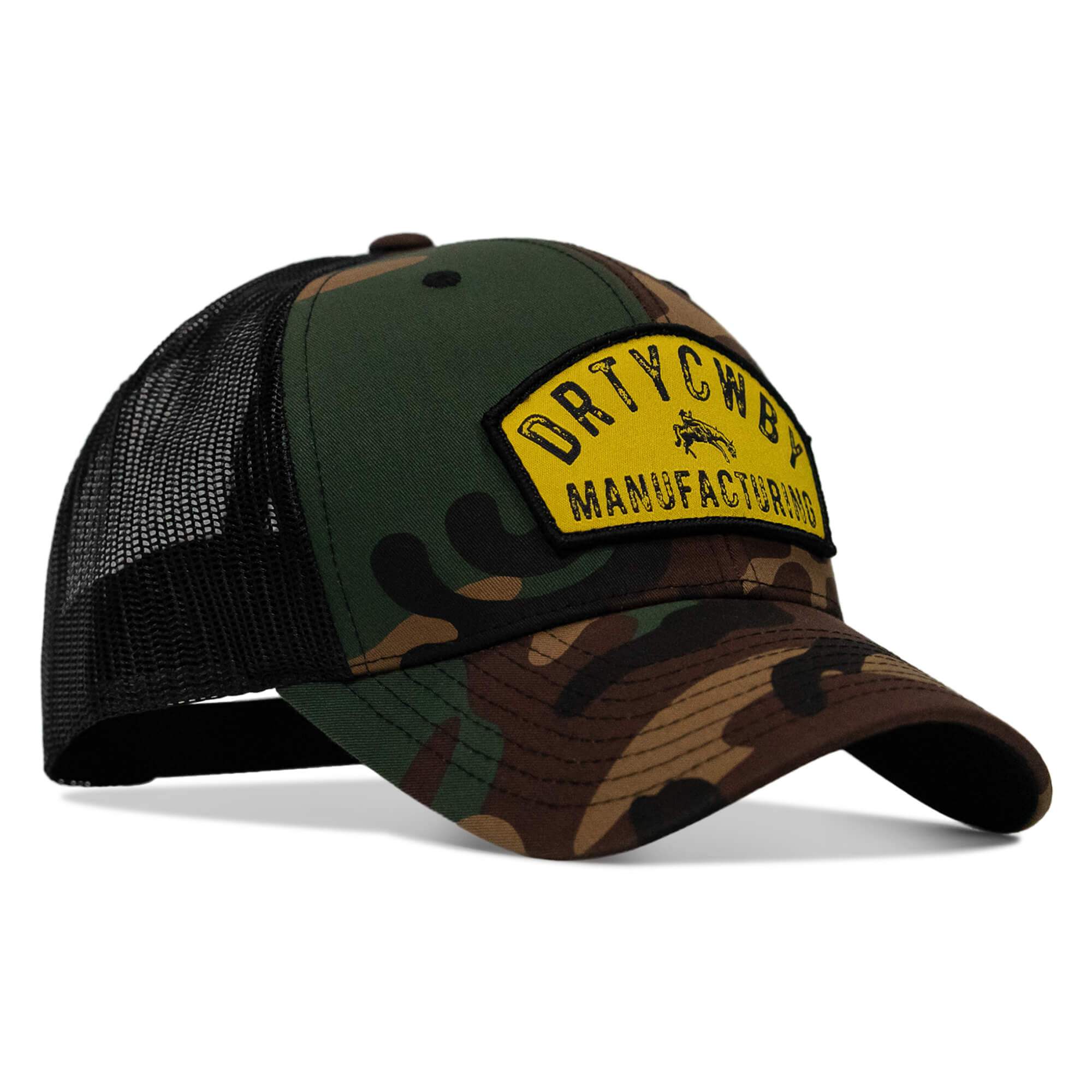 Original DRTYCWBY Branded Patch Snapback Hat - DIRTY COWBOY USA - Flyclothing LLC