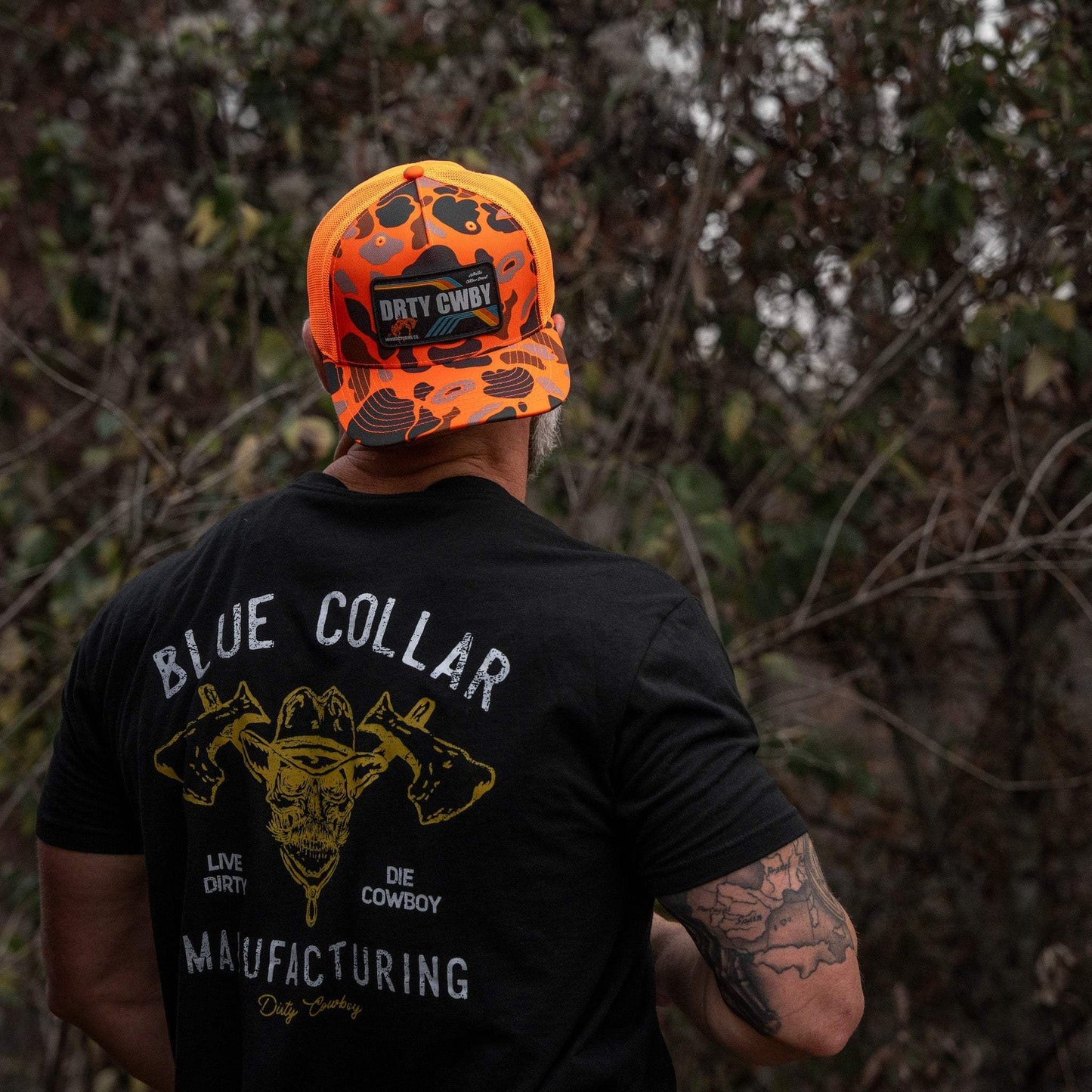 DRTYCWBY Vintage Bronco Patch Snapback Hat - DIRTY COWBOY USA - Flyclothing LLC