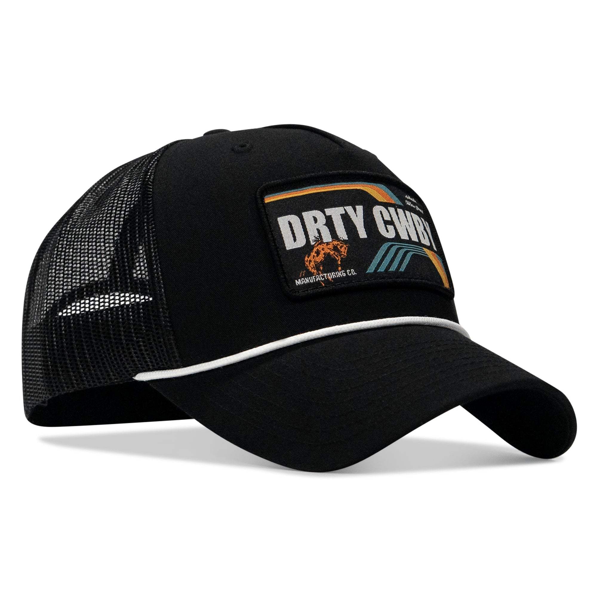 DRTYCWBY Vintage Bronco Patch Rope Snapback Hat - DIRTY COWBOY USA - Flyclothing LLC