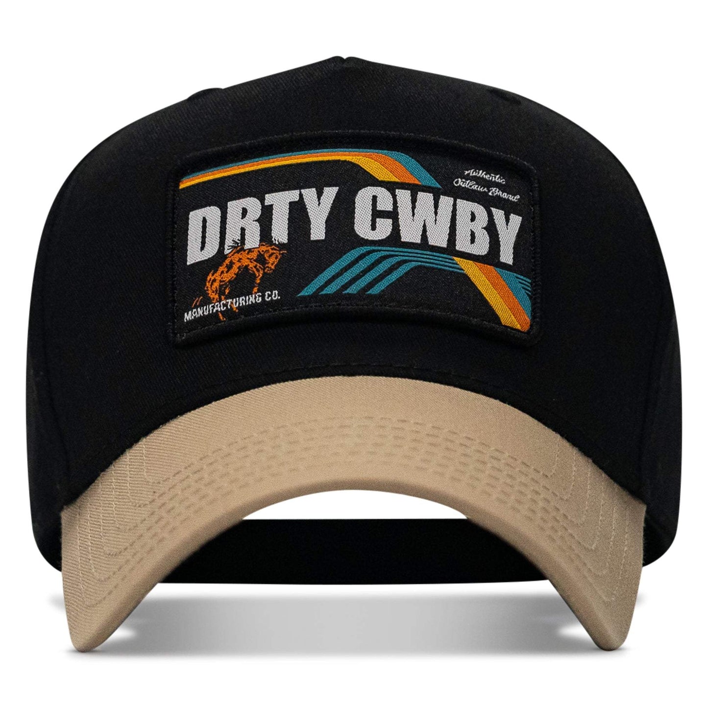 Drty Cwby Bronco Patch 5 Panel Workhorse Snapback - DIRTY COWBOY USA - Flyclothing LLC