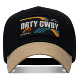 Drty Cwby Bronco Patch 5 Panel Workhorse Snapback - DIRTY COWBOY USA - Flyclothing LLC