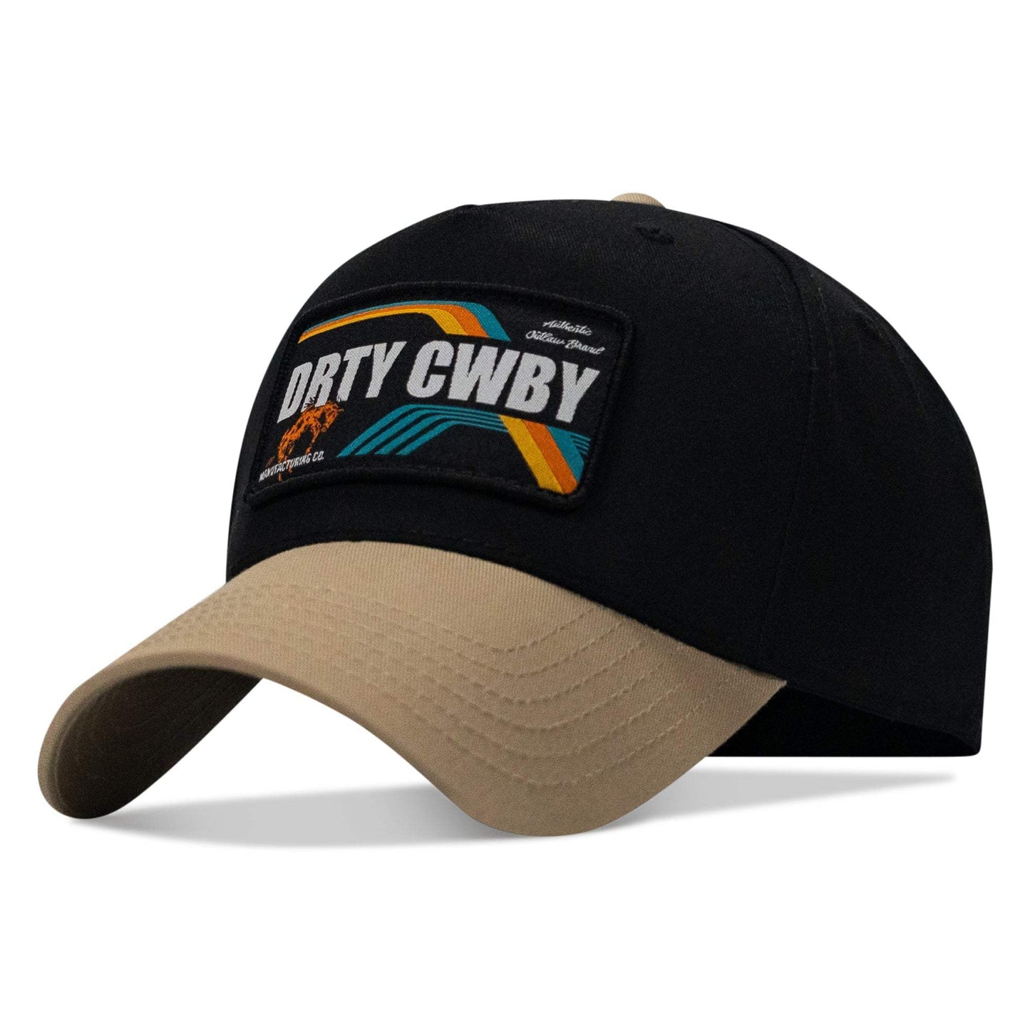 Drty Cwby Bronco Patch 5 Panel Workhorse Snapback - DIRTY COWBOY USA - Flyclothing LLC