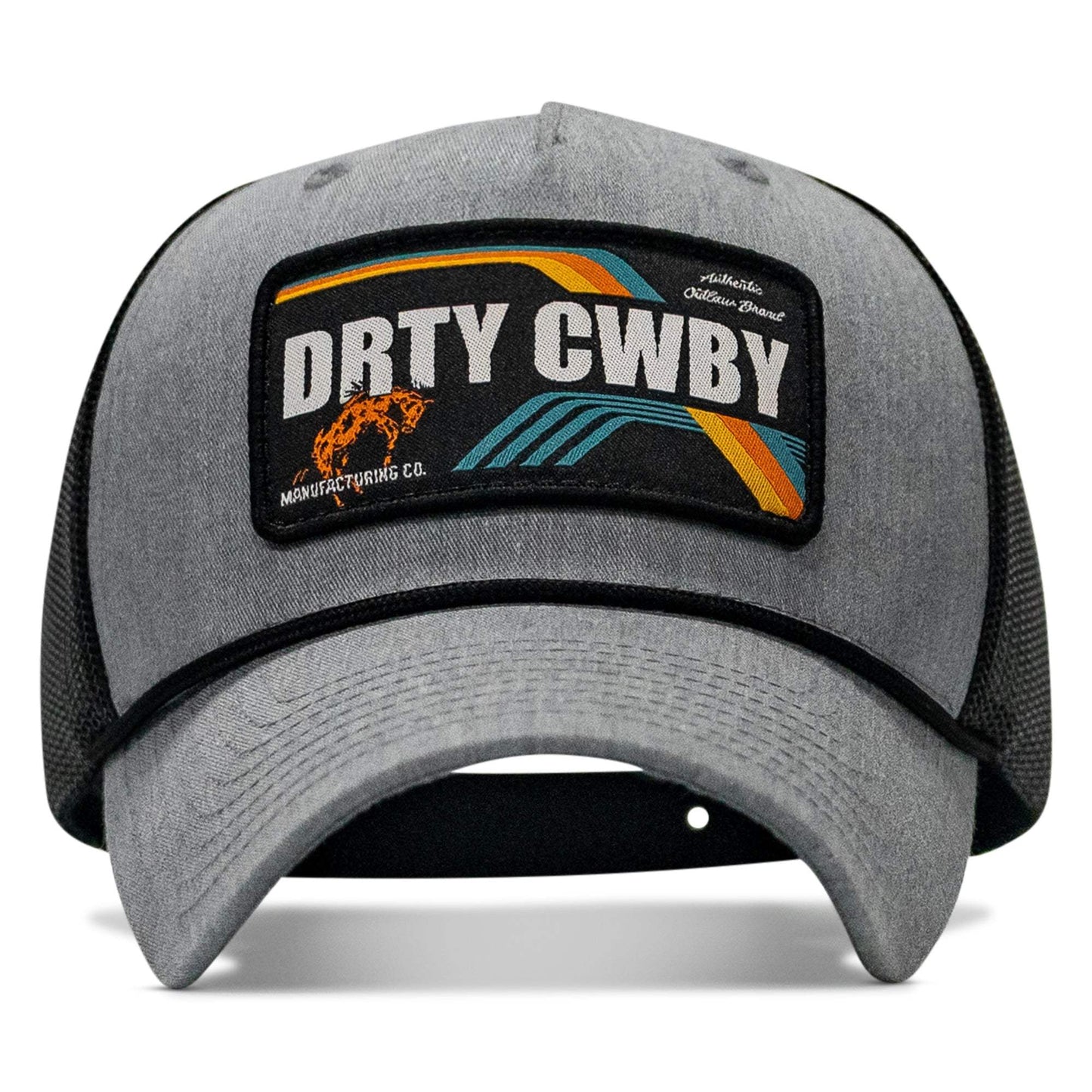 DRTYCWBY Vintage Bronco Patch Rope Snapback Hat - DIRTY COWBOY USA - Flyclothing LLC
