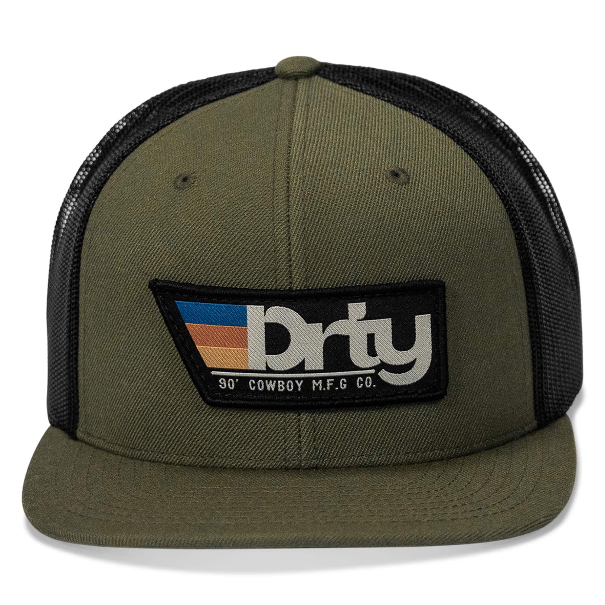Original DRTY Patch Flatbill Hat - DIRTY COWBOY USA - Flyclothing LLC