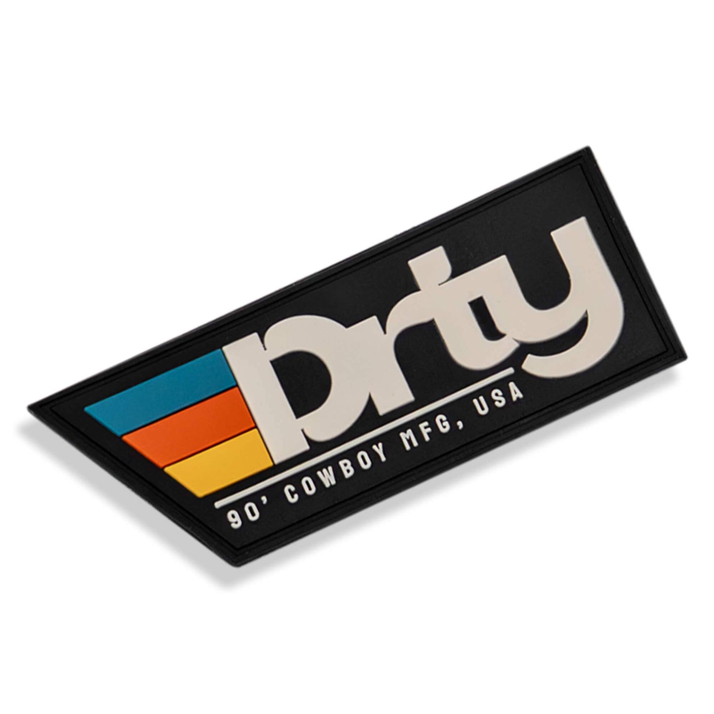Branded DRTY Original PVC Patch - DIRTY COWBOY USA - Flyclothing LLC