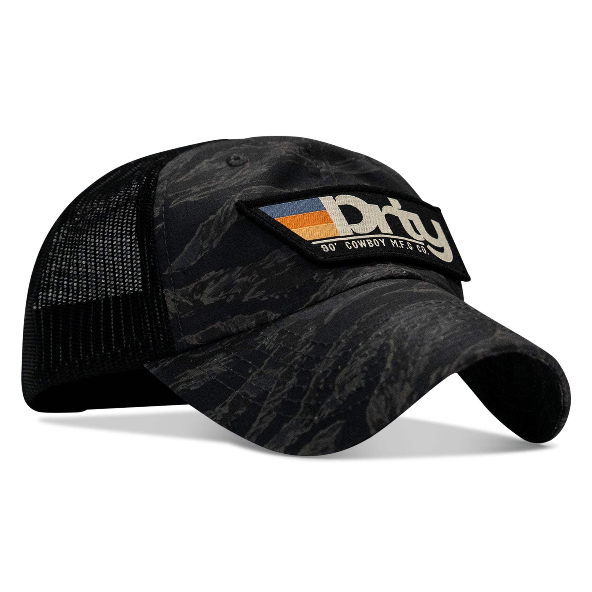 Drty Original Patch Tactical Ripstop Mesh Snapback Hat - DIRTY COWBOY USA - Flyclothing LLC