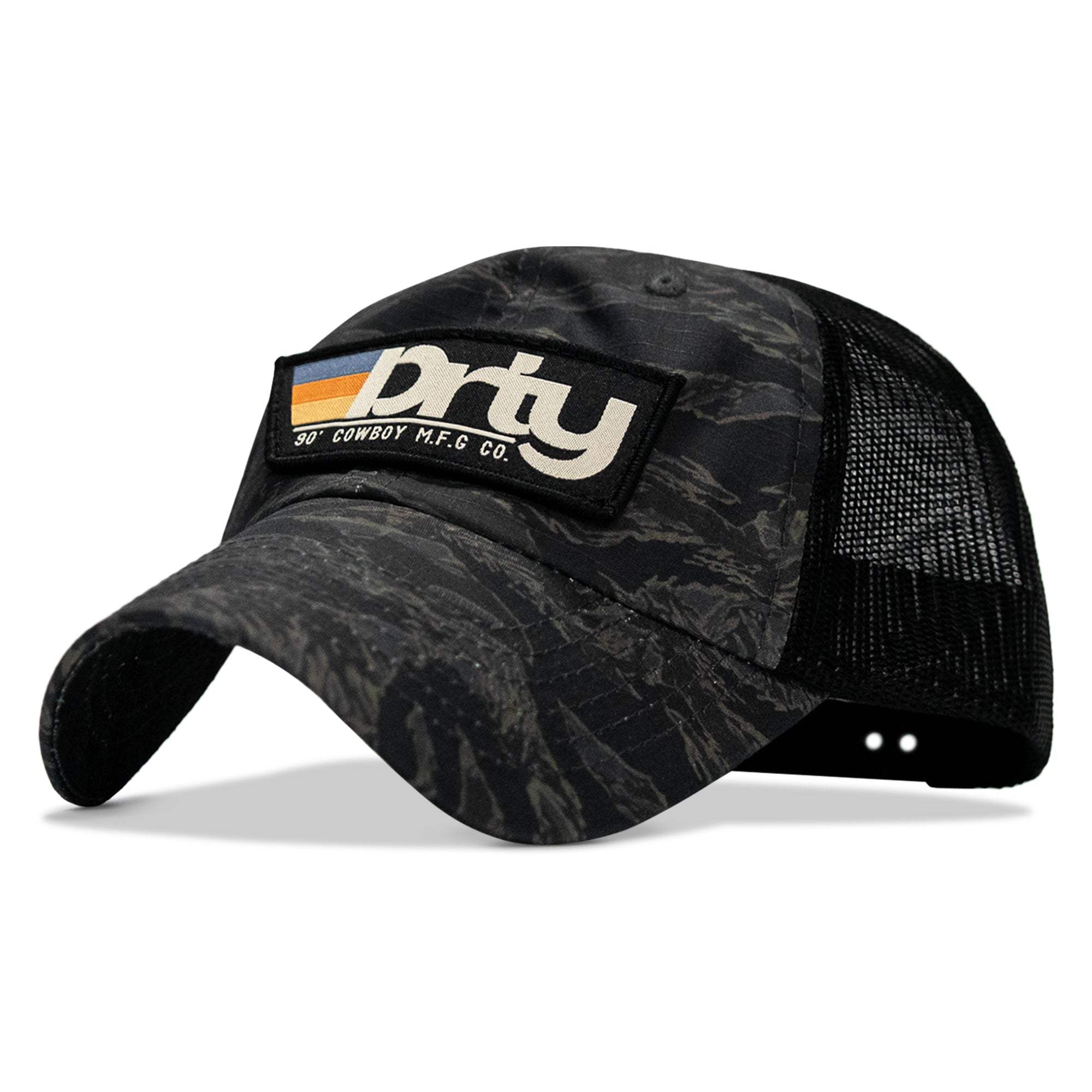 Drty Original Patch Tactical Ripstop Mesh Snapback Hat - DIRTY COWBOY USA - Flyclothing LLC