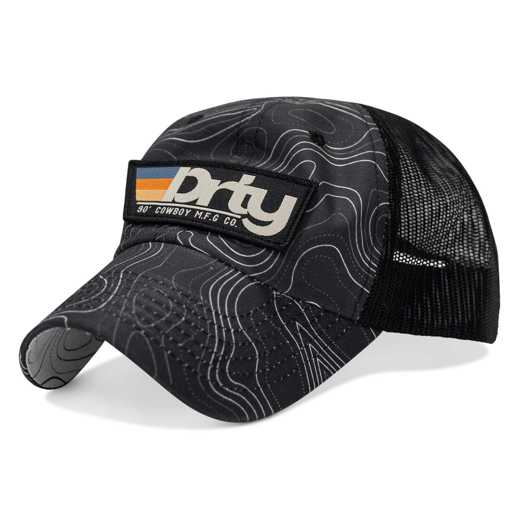 Drty Original Patch Tactical Ripstop Mesh Snapback Hat - DIRTY COWBOY USA - Flyclothing LLC