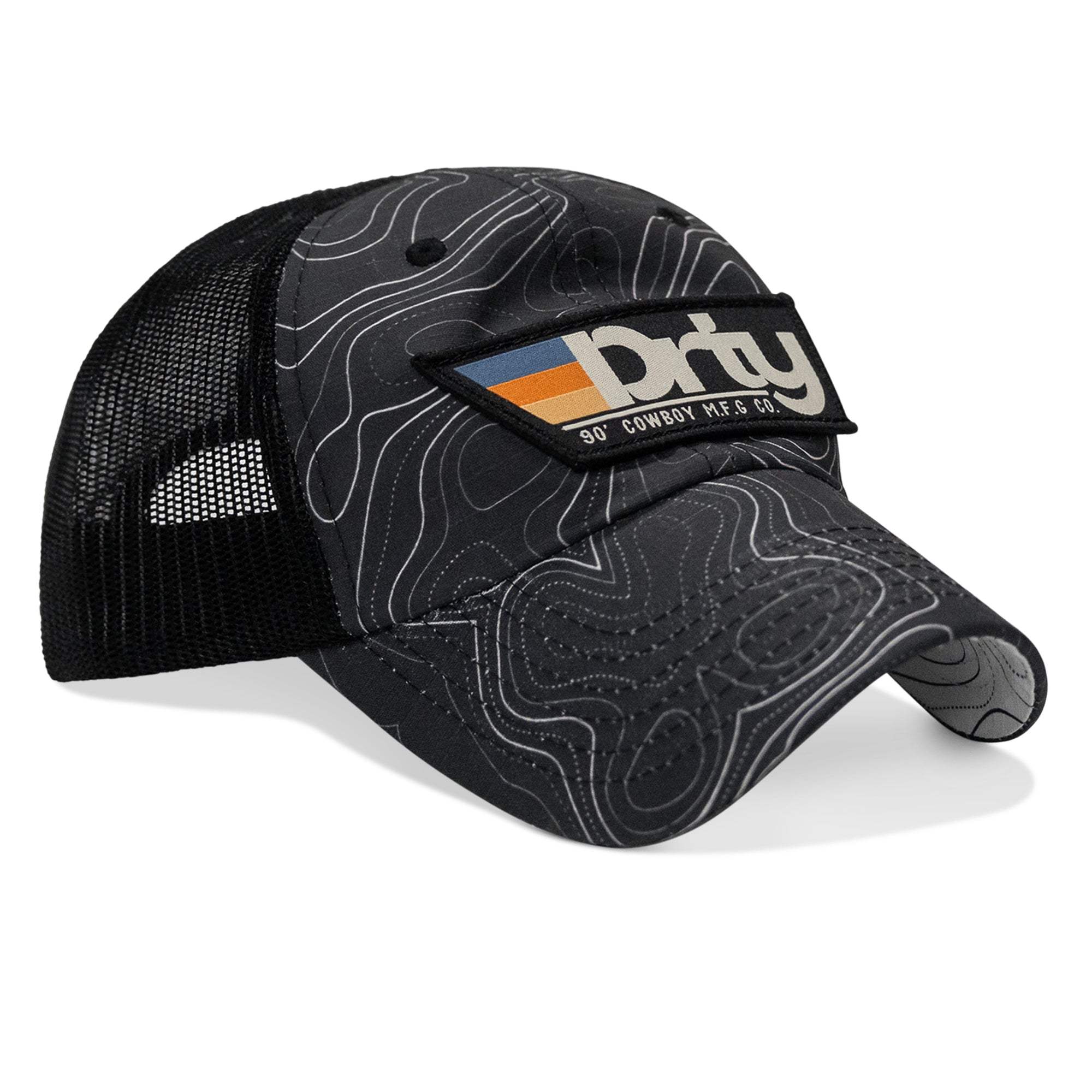 Drty Original Patch Tactical Ripstop Mesh Snapback Hat - DIRTY COWBOY USA - Flyclothing LLC