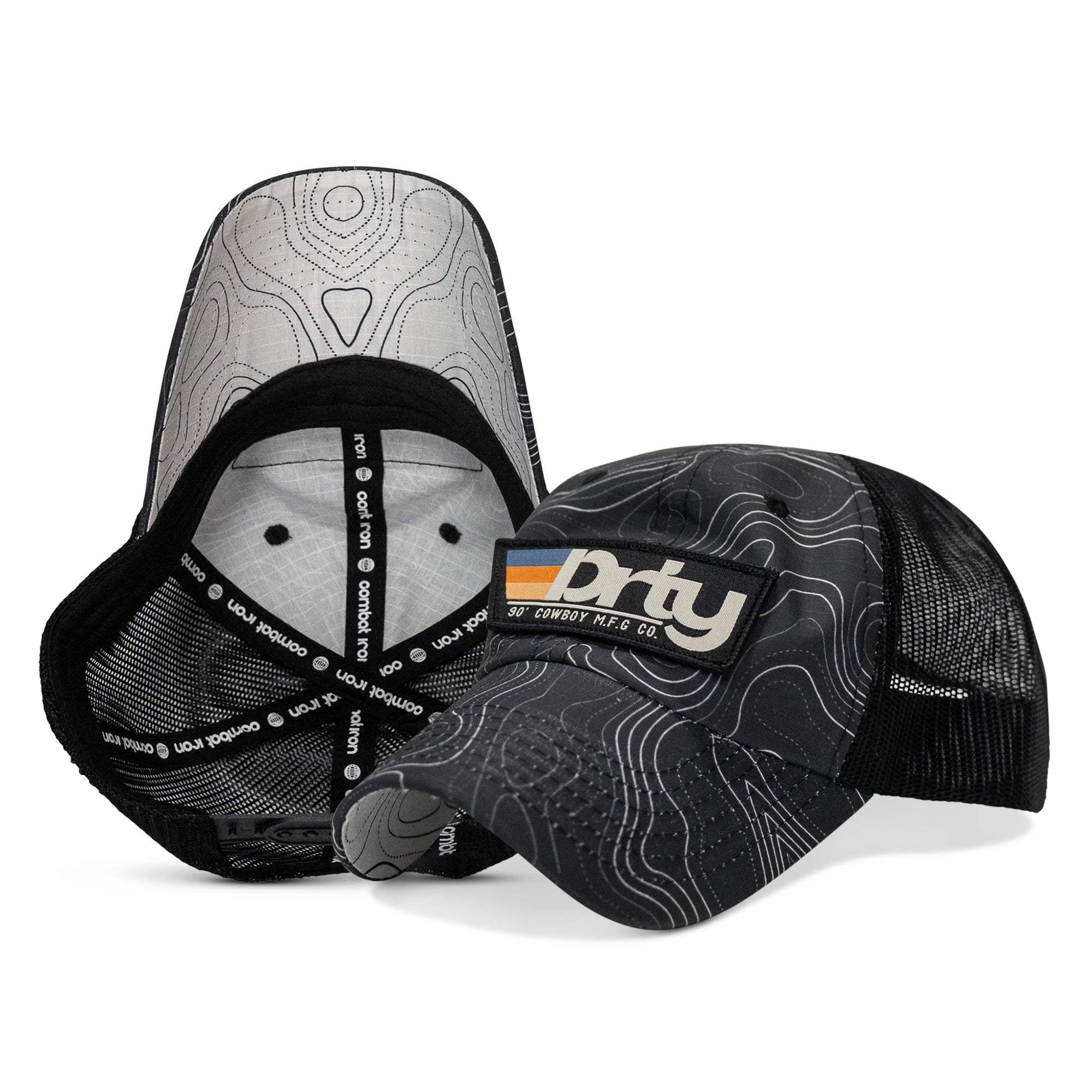 Drty Original Patch Tactical Ripstop Mesh Snapback Hat - DIRTY COWBOY USA - Flyclothing LLC
