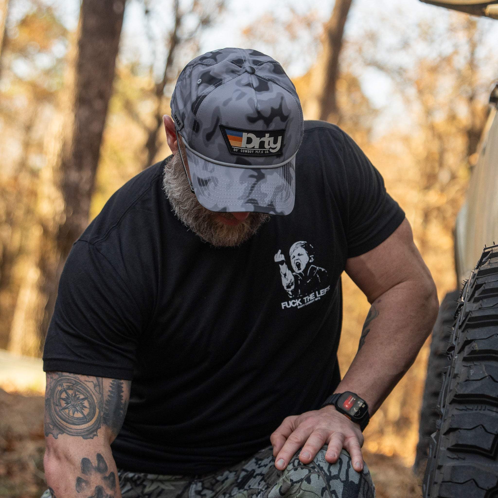 DRTY Original Patch Weekender Snapback - DIRTY COWBOY USA - Flyclothing LLC