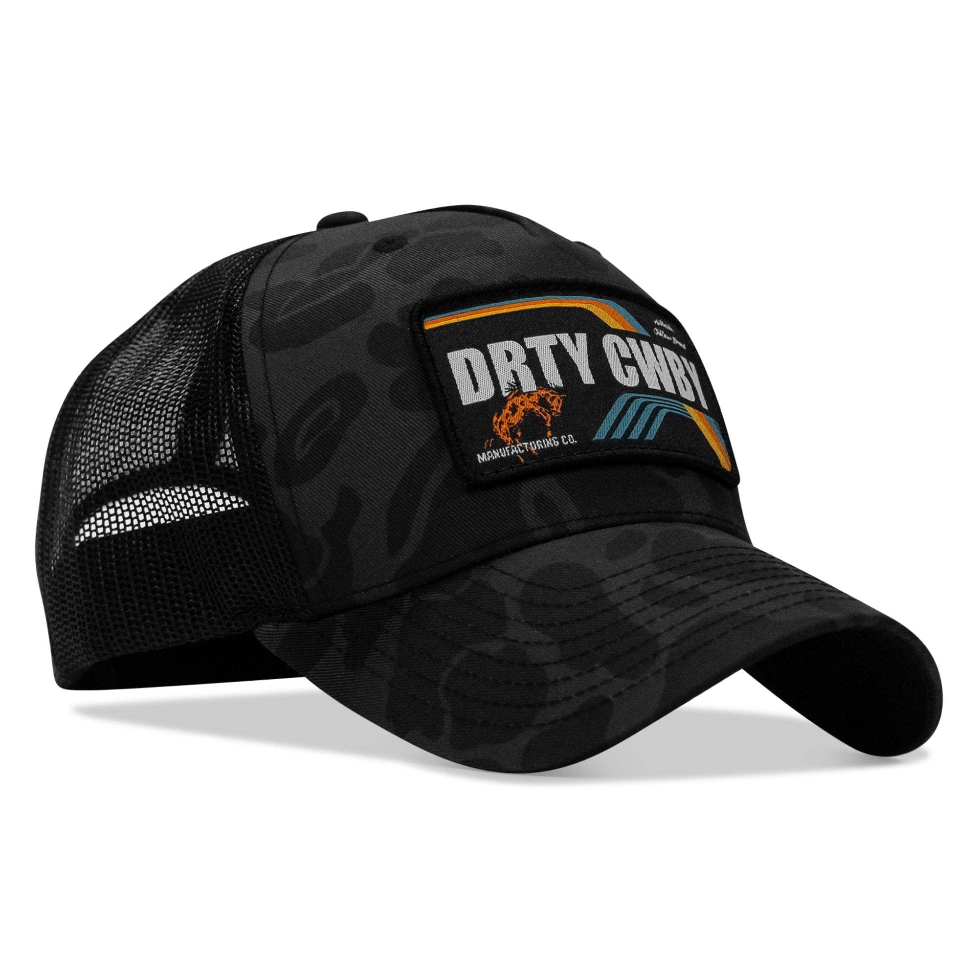 DRTYCWBY Vintage Bronco Patch Snapback Hat - DIRTY COWBOY USA - Flyclothing LLC