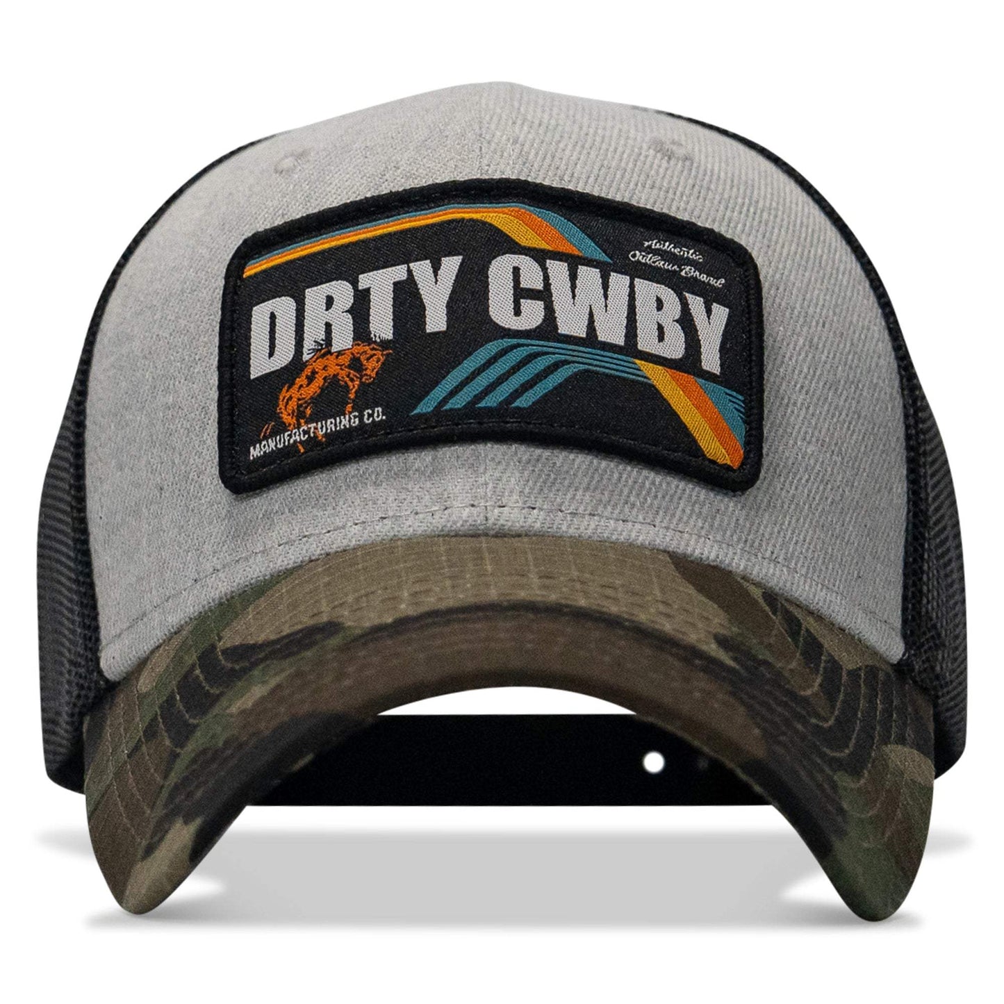 DRTYCWBY Vintage Bronco Patch Snapback Hat - DIRTY COWBOY USA - Flyclothing LLC