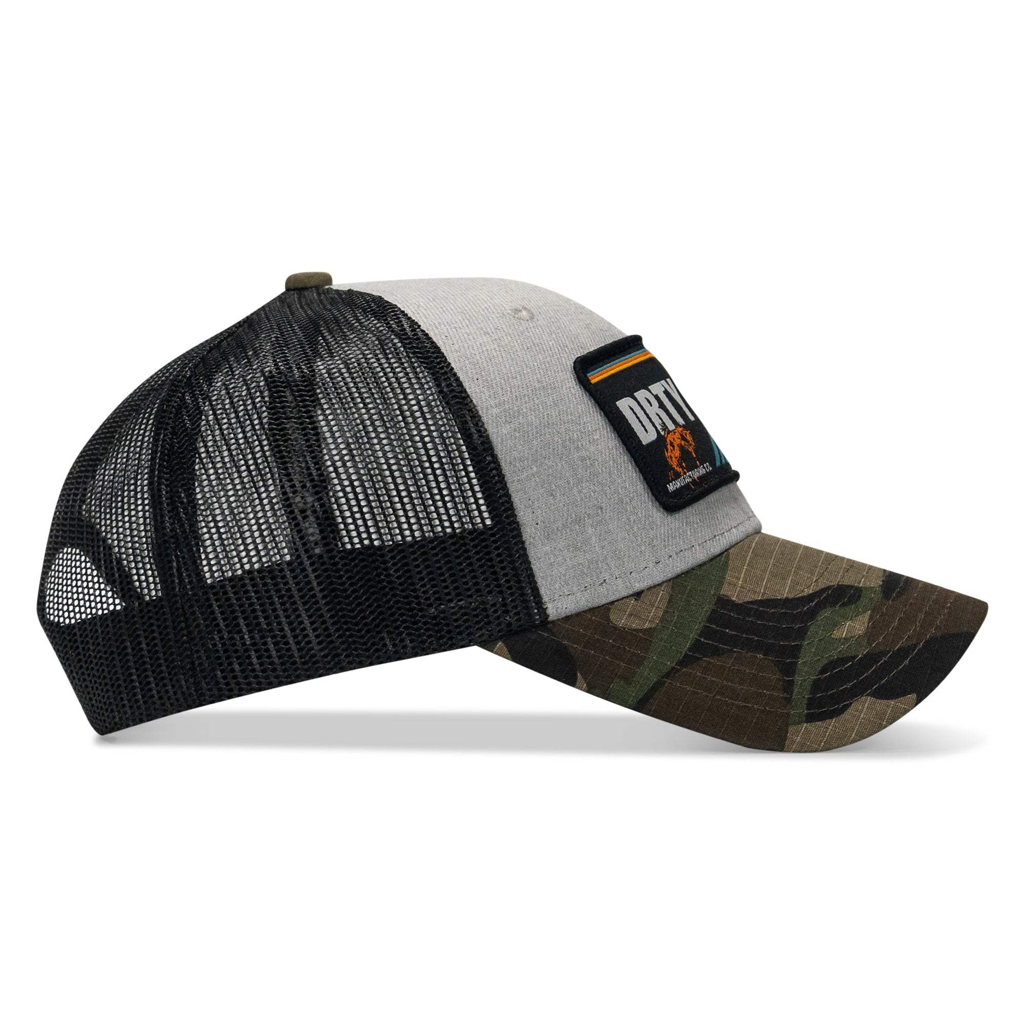 DRTYCWBY Vintage Bronco Patch Snapback Hat - DIRTY COWBOY USA - Flyclothing LLC
