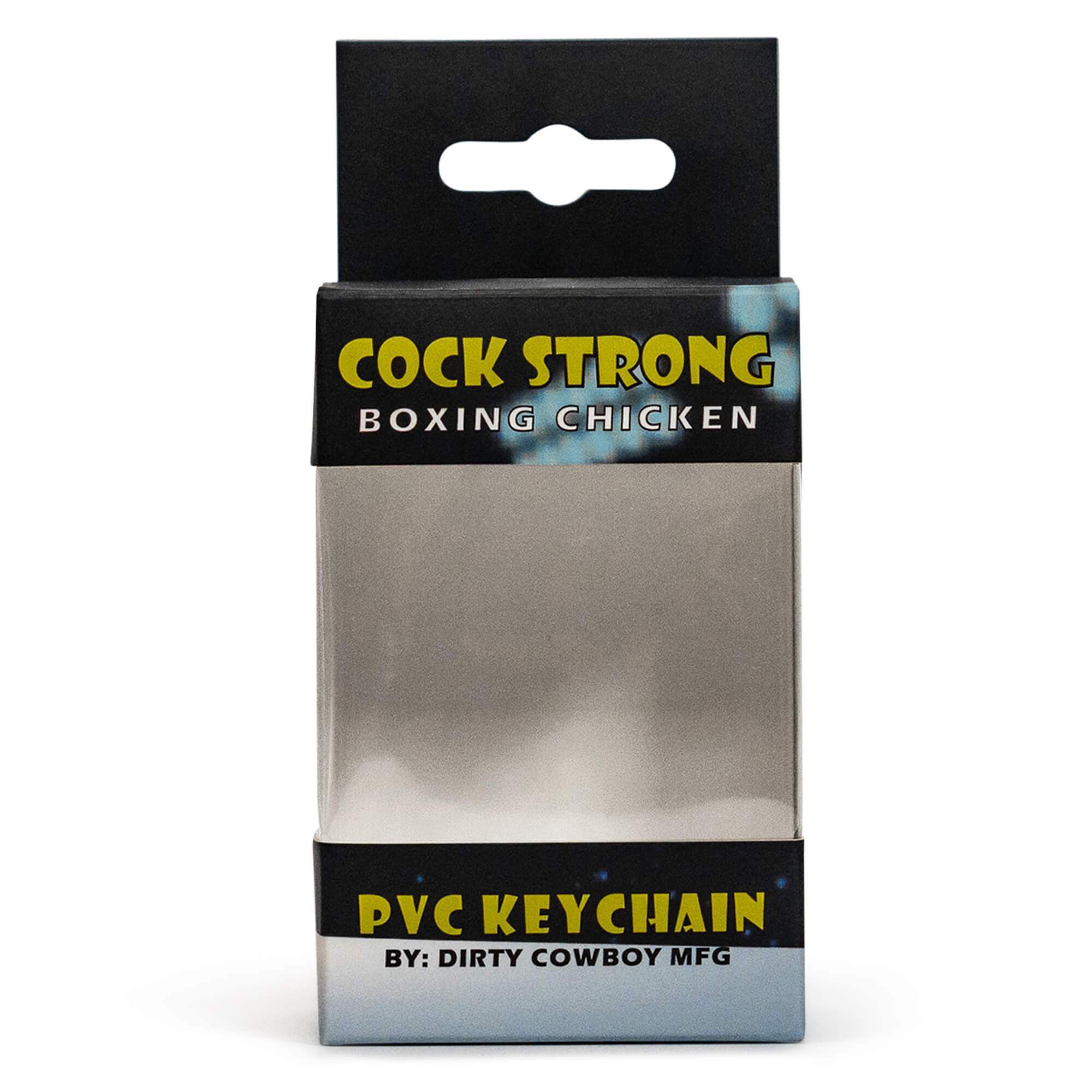 Drtycwby Boxing Chicken PVC Keychain - DIRTY COWBOY USA - Flyclothing LLC