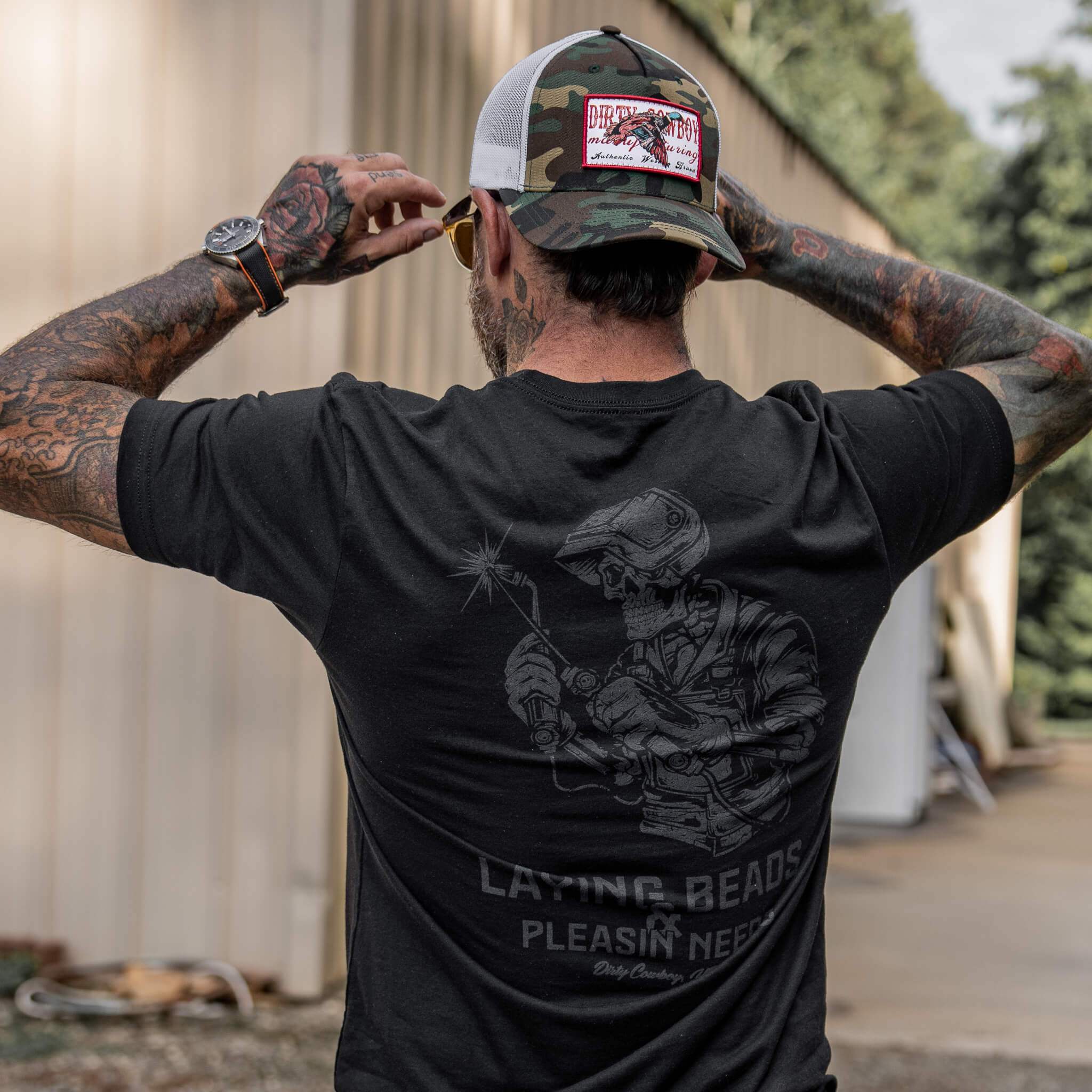 Flying Duck Dirty Cowboy Patch Snapback - DIRTY COWBOY USA - Flyclothing LLC
