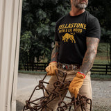 Yellastone Men's T-Shirt - DIRTY COWBOY USA - Flyclothing LLC