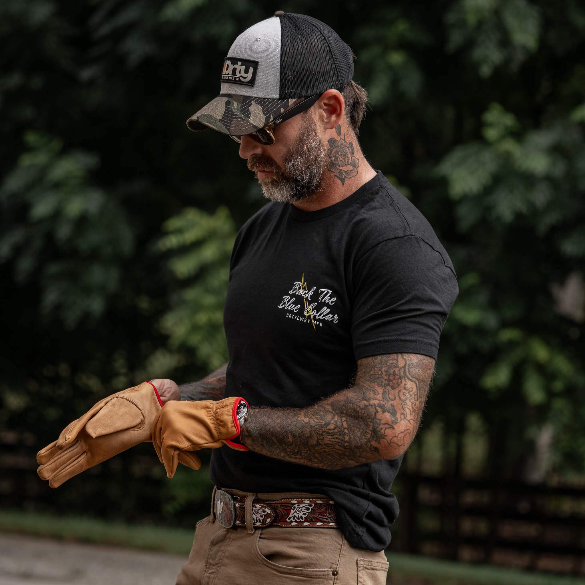 Drty Original Patch Snapback Hat - DIRTY COWBOY USA - Flyclothing LLC
