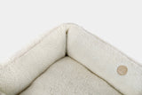 Chester & Lee | Furry Sleeper Dog Bed Beige - Chester & Lee - Flyclothing LLC