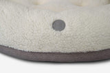 Chester & Lee | Furry Beige Donut Dog Bed - Chester & Lee - Flyclothing LLC