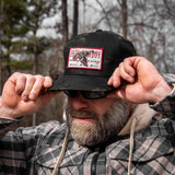 Flying Duck Dirty Cowboy Patch Flatbill Snapback - DIRTY COWBOY USA - Flyclothing LLC