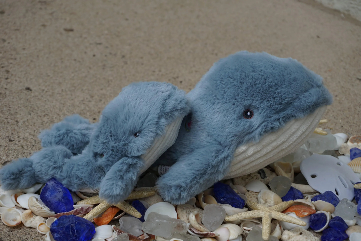 Mobie Whale Knottie® Plush Dog Toy - HuggleHounds - Flyclothing LLC