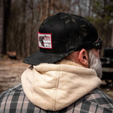 Flying Duck Dirty Cowboy Patch Flatbill Snapback - DIRTY COWBOY USA - Flyclothing LLC