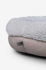 Chester & Lee | Furry Gray Donut Dog Bed - Chester & Lee - Flyclothing LLC