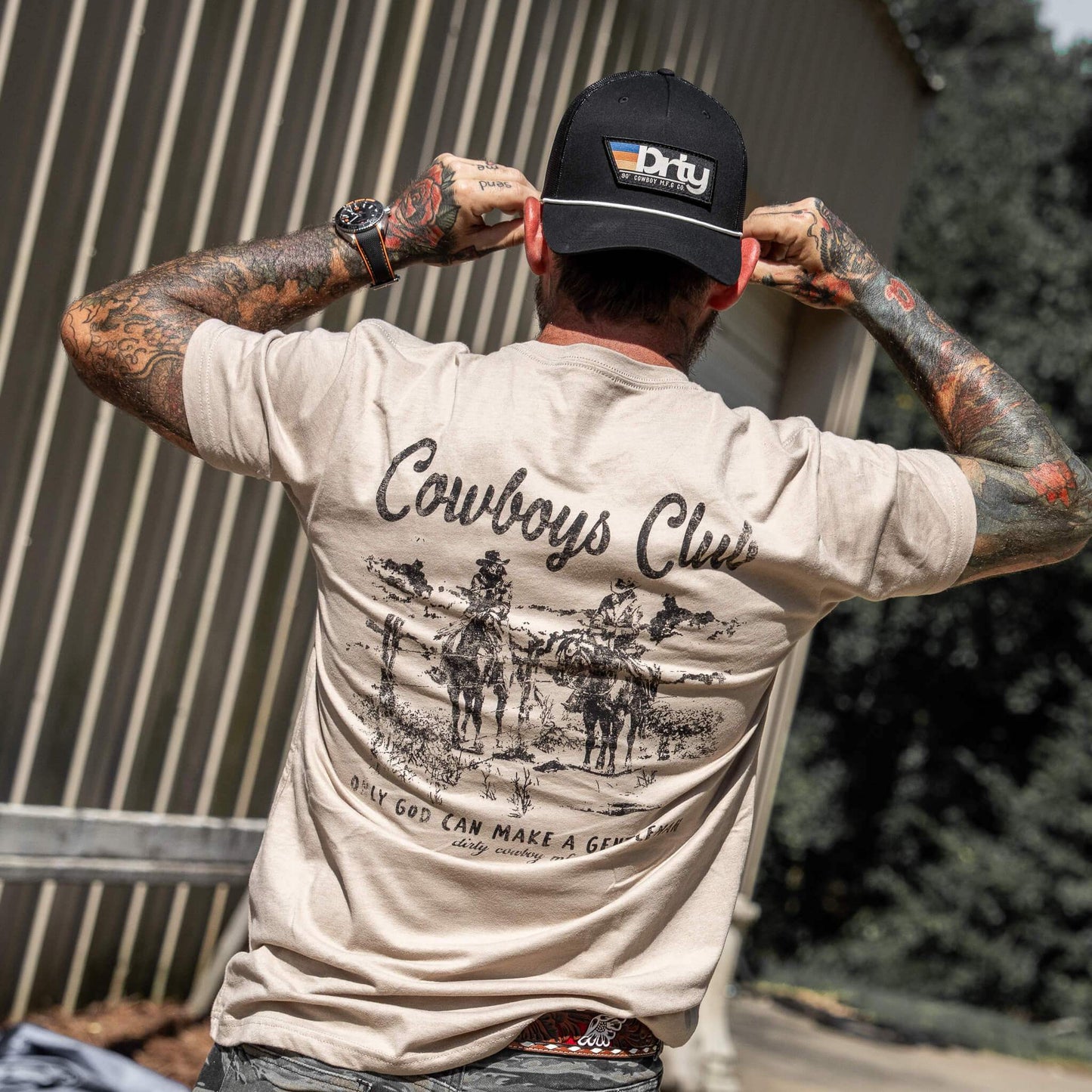 Cowboys Club Men's T-Shirt - DIRTY COWBOY USA - Flyclothing LLC