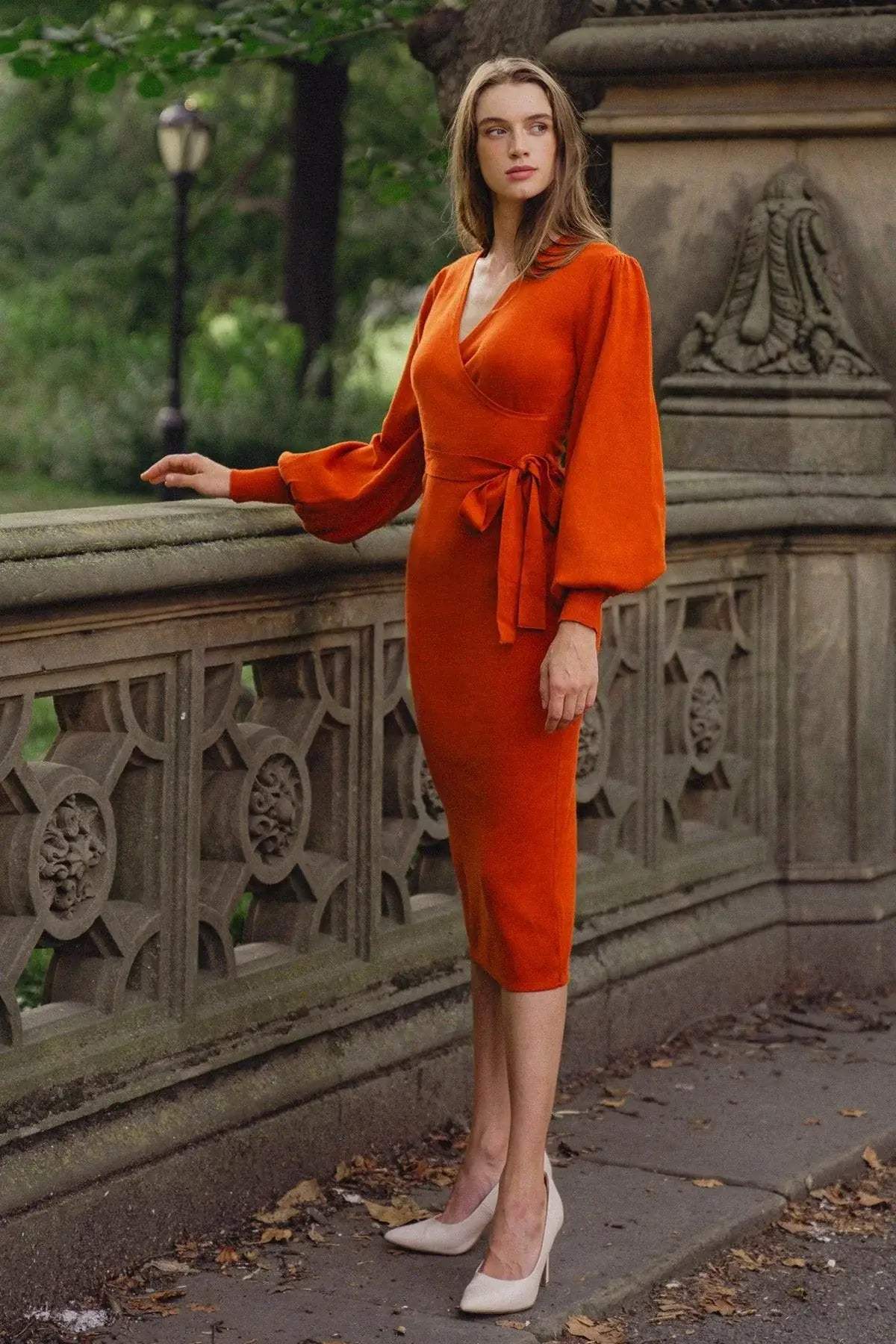 ADORABLE IDEAL SWEATER MIDI DRESS - Flying Tomato - Flyclothing LLC