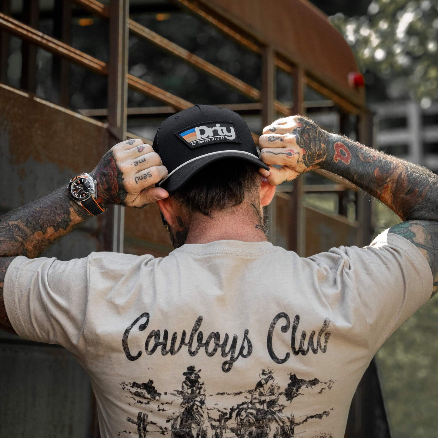 Cowboys Club Men's T-Shirt - DIRTY COWBOY USA - Flyclothing LLC