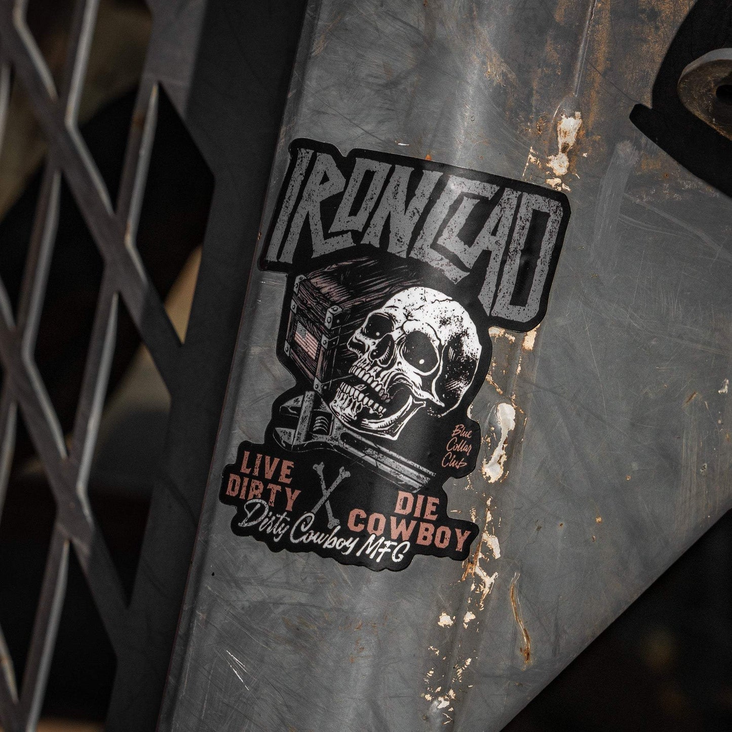 Ironclad Decal Sticker - DIRTY COWBOY USA - Flyclothing LLC