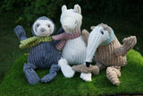 Lillie Llama Knottie® Plush Dog Toy - HuggleHounds - Flyclothing LLC