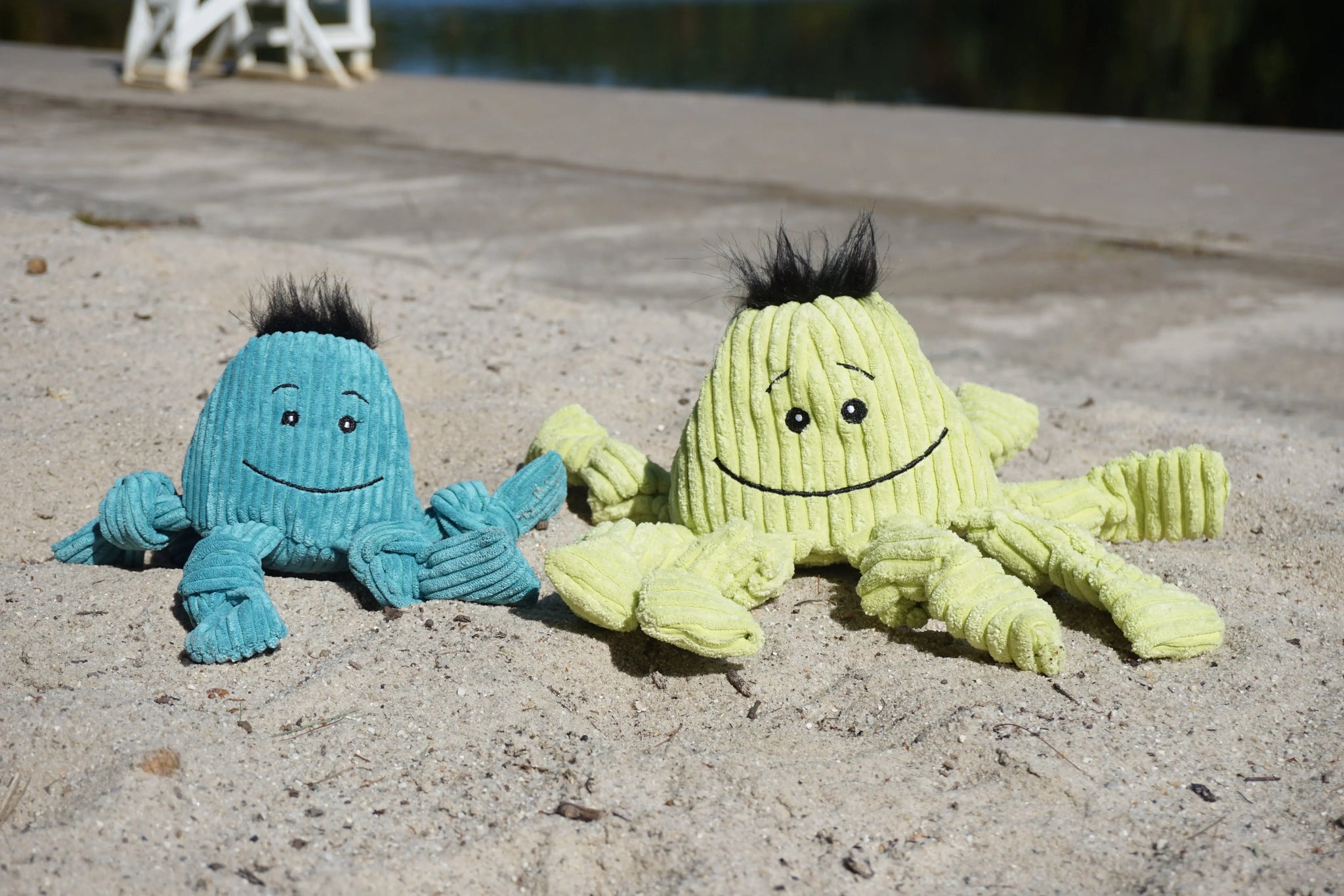 Octavie Octopus Knottie® Plush Dog Toy - HuggleHounds - Flyclothing LLC