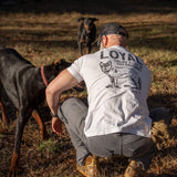 Loyal Unlike A Lot Of You Bastards Dog Men's T-Shirt - DIRTY COWBOY USA - Flyclothing LLC