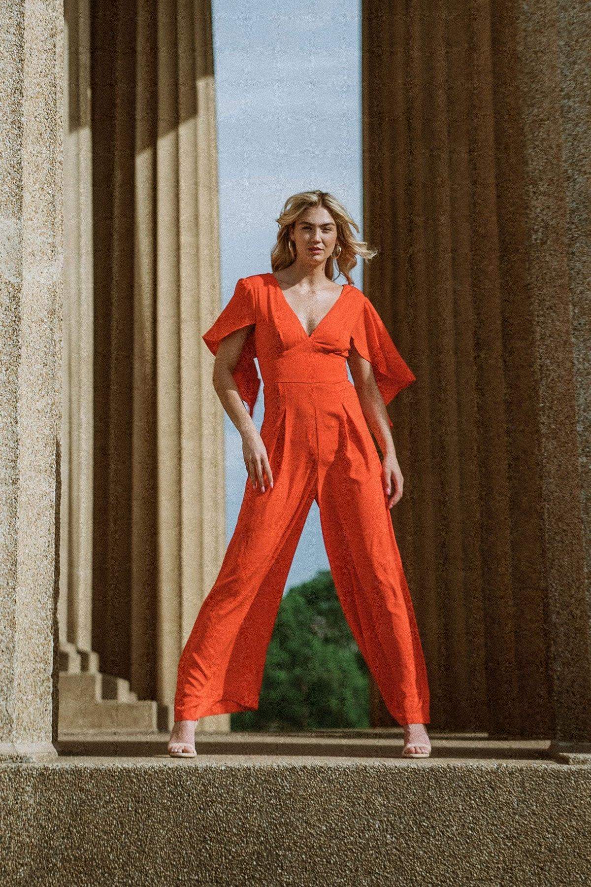 RAISED ON PROMISES STARS WOVEN JUMPSUIT - Flying Tomato - Flyclothing LLC
